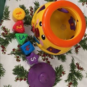 Toddler cookie jar shape toy
